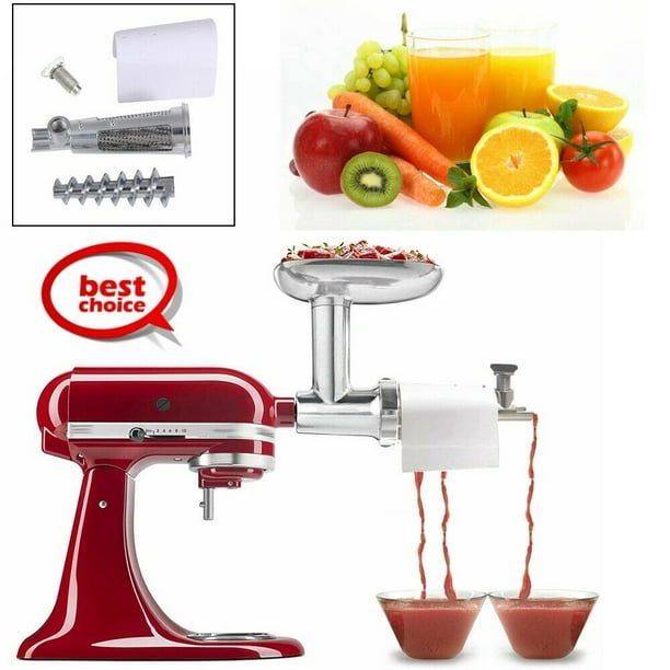 Food TOMATO JUICER Fruit Strainer Meat Grinder Attachment For Kitchenaid Mixer